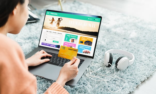 ホームページ制作の株式会社ジャリアのホテルサイトイメージ