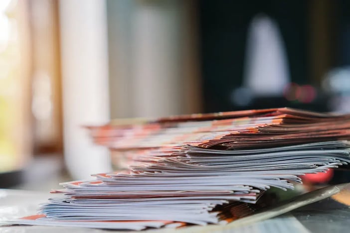 不動産のぼり制作の株式会社ジャリアのポスティングチラシイメージ