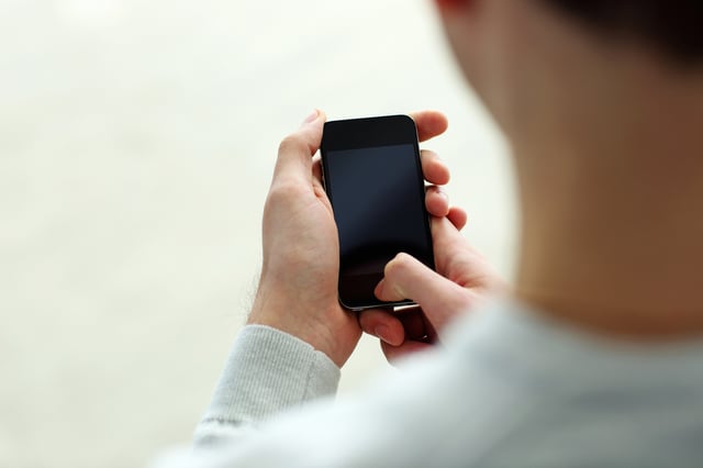 ホームページ制作の株式会社ジャリアのスマートフォンデザイン設計イメージ