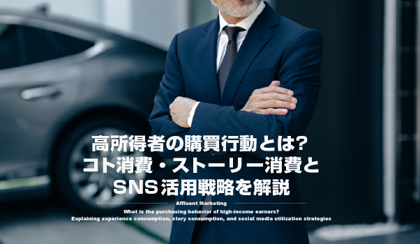 富裕層マーケティングの株式会社ジャリアの高所得者の購買行動ガイドイメージ