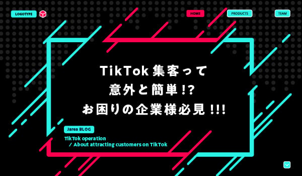 TikTok集客について福岡の広告代理店が解説イメージ